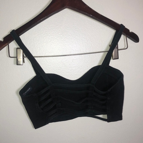 Brandy Melville Cage Back Bralette - Picture 4 of 5
